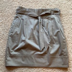 BCBG MAXAZRIA Paper-bag skirt